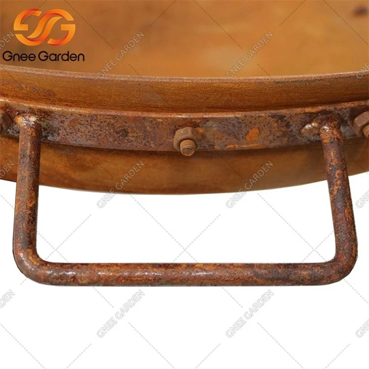Camping Corten Steel Wood Burner