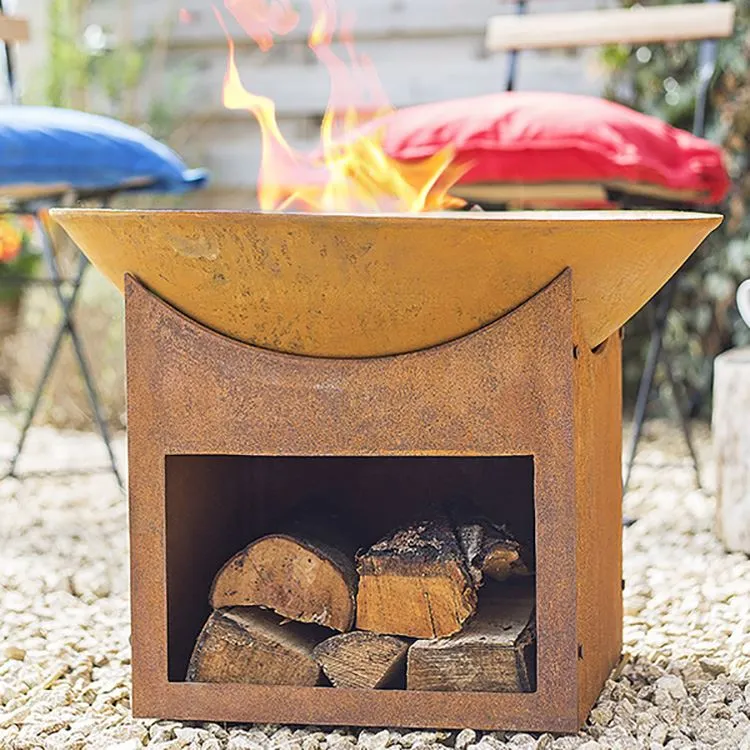 Corten Backyard Branngraver