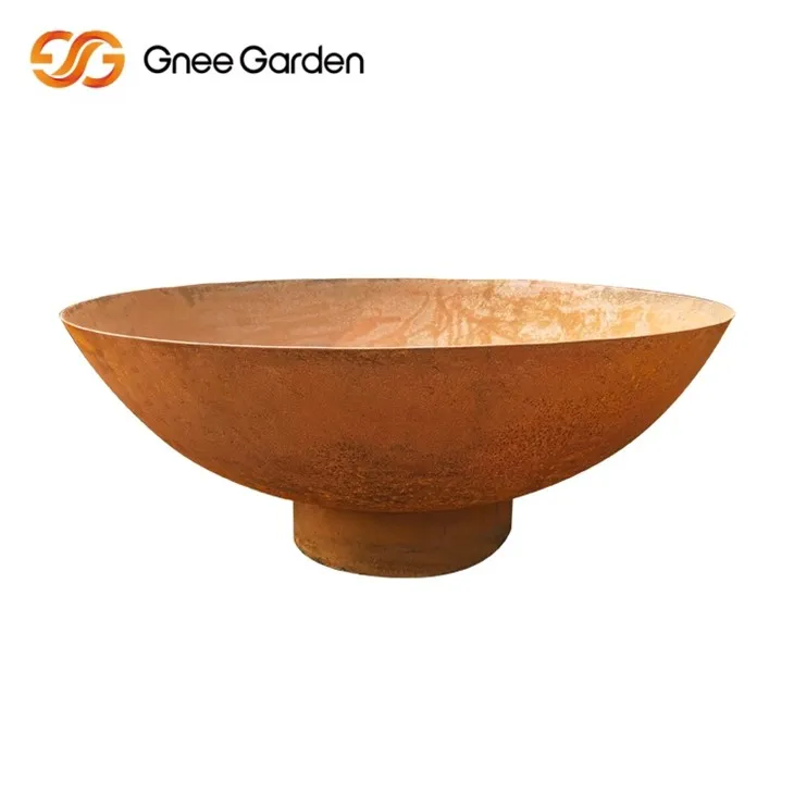 Corten propan pit ren brennende grill