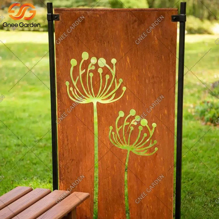 Corten stål laserkuttet