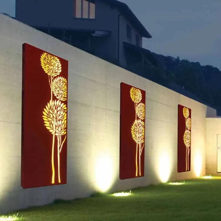 Designer Corten skilleskjerm