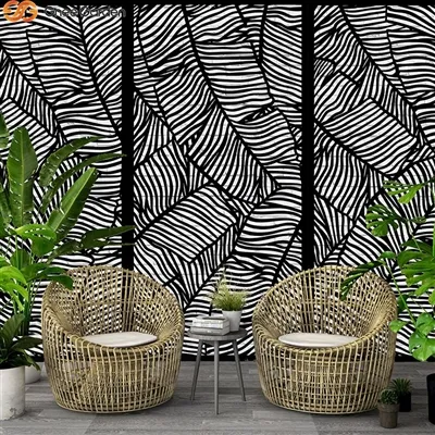 Ruster Corten-skjermpaneler?