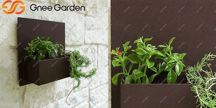 Corten modern outdoor planters Corten modern outdoor planters