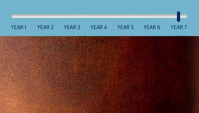 Corten Steel outdoor fire table Corten Steel outdoor fire table