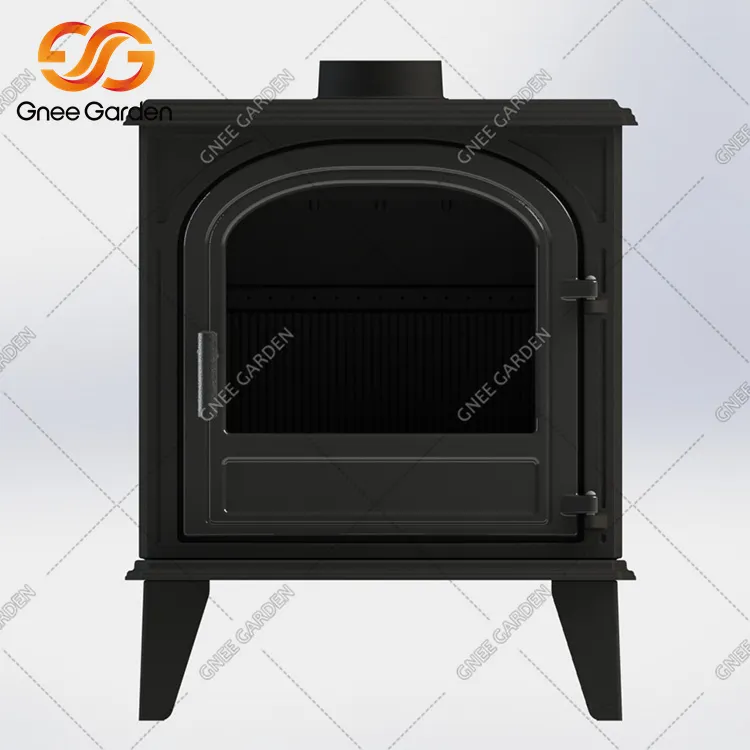 Tømmerbrenner i Lounge