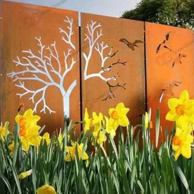 Metall korrosjonsbestandig stålskjerm