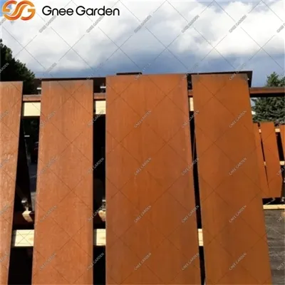 DIY Guide to Building a Corten stålgjerde