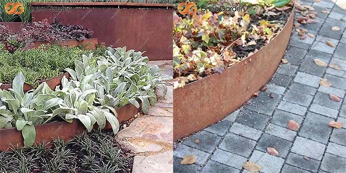 Custom Corten Steel Garden Bed for Residential Gardens Custom Corten Steel Garden Bed for Residential Gardens