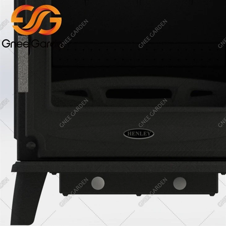 Black Cast lron Fireplace