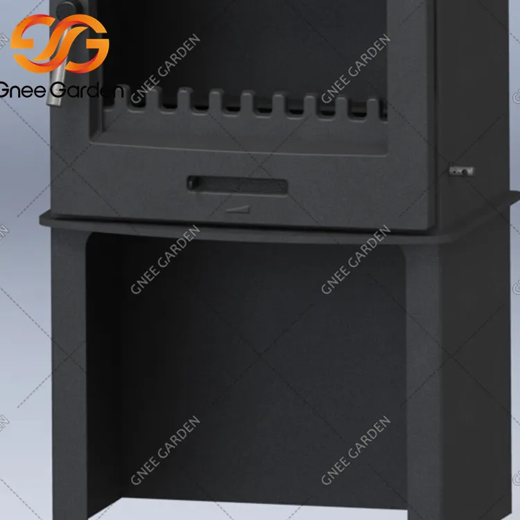 Utendørs støpejern vedovner