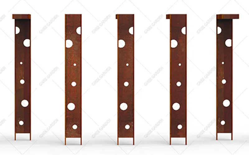 Corten Steel Outdoor Sun Shelter Gazebo Corten Steel Outdoor Sun Shelter Gazebo