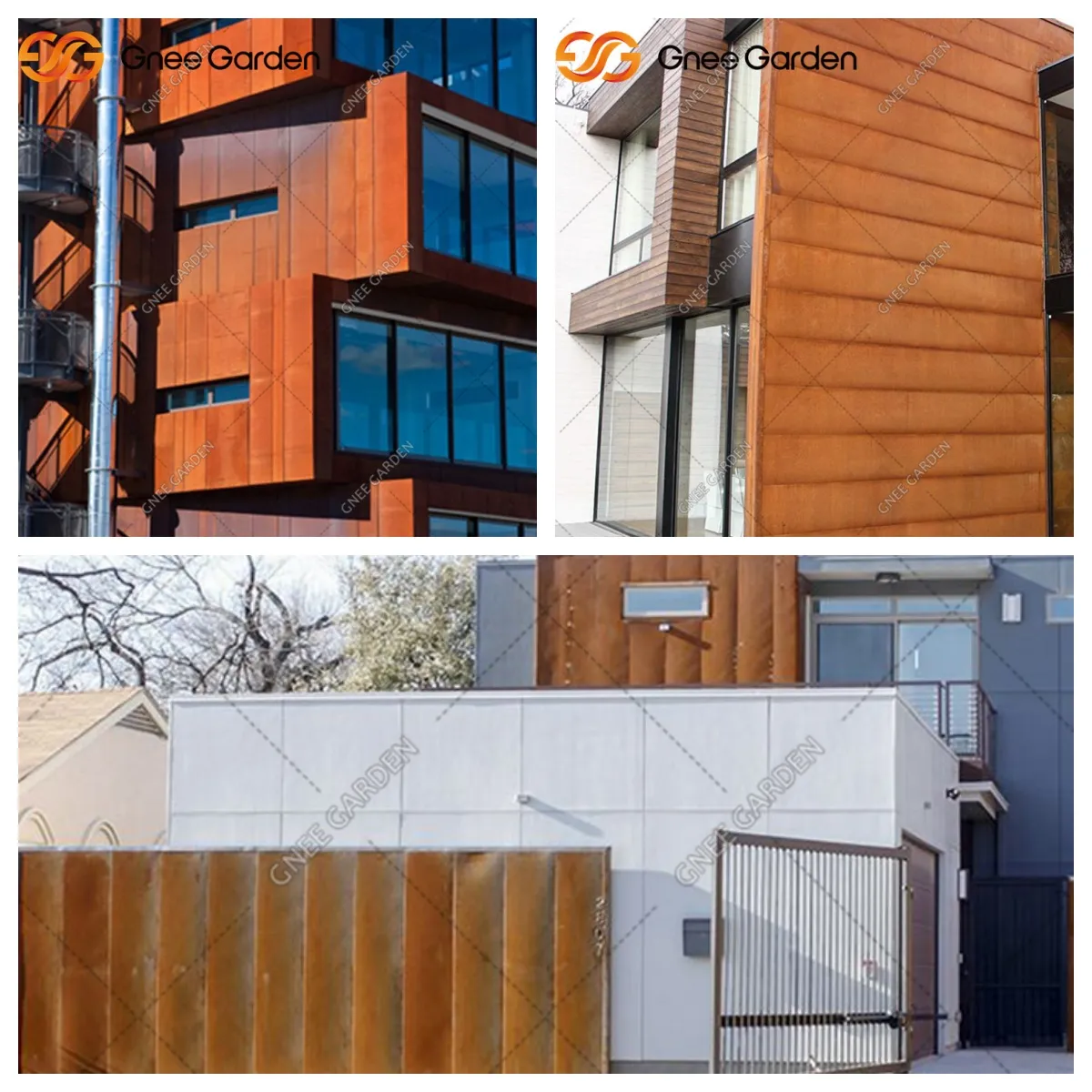 Exterior Decorative Corten Curtain Wall Exterior Decorative Corten Curtain Wall